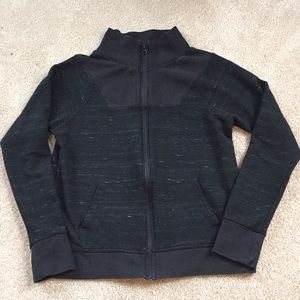 Black American Eagle Zip Up
